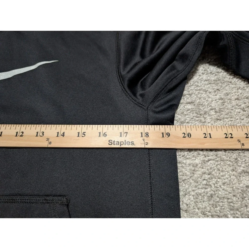 Nike Therma Fit Hoodie‎ Black Pullover Long Sleeve Kids Size L